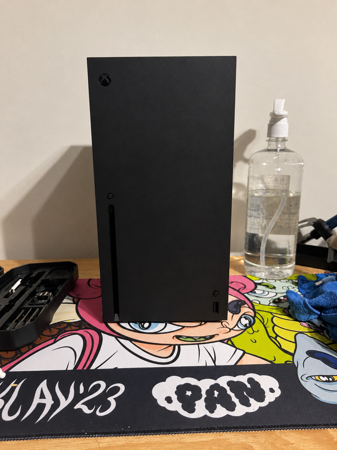 Xbox Series X przed rozpoczęciem konserwacji układu chłodzenia