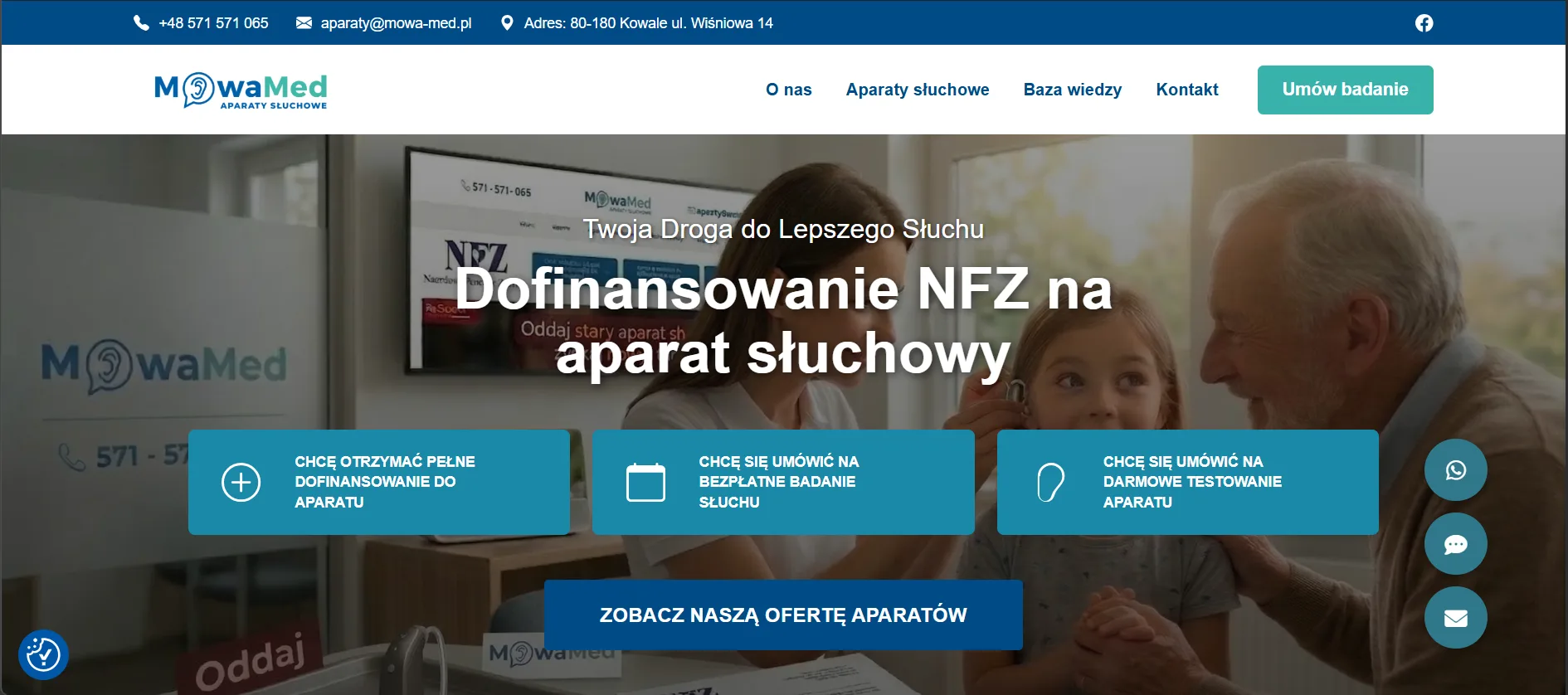 Strona medyczna MowaMed Gdańsk