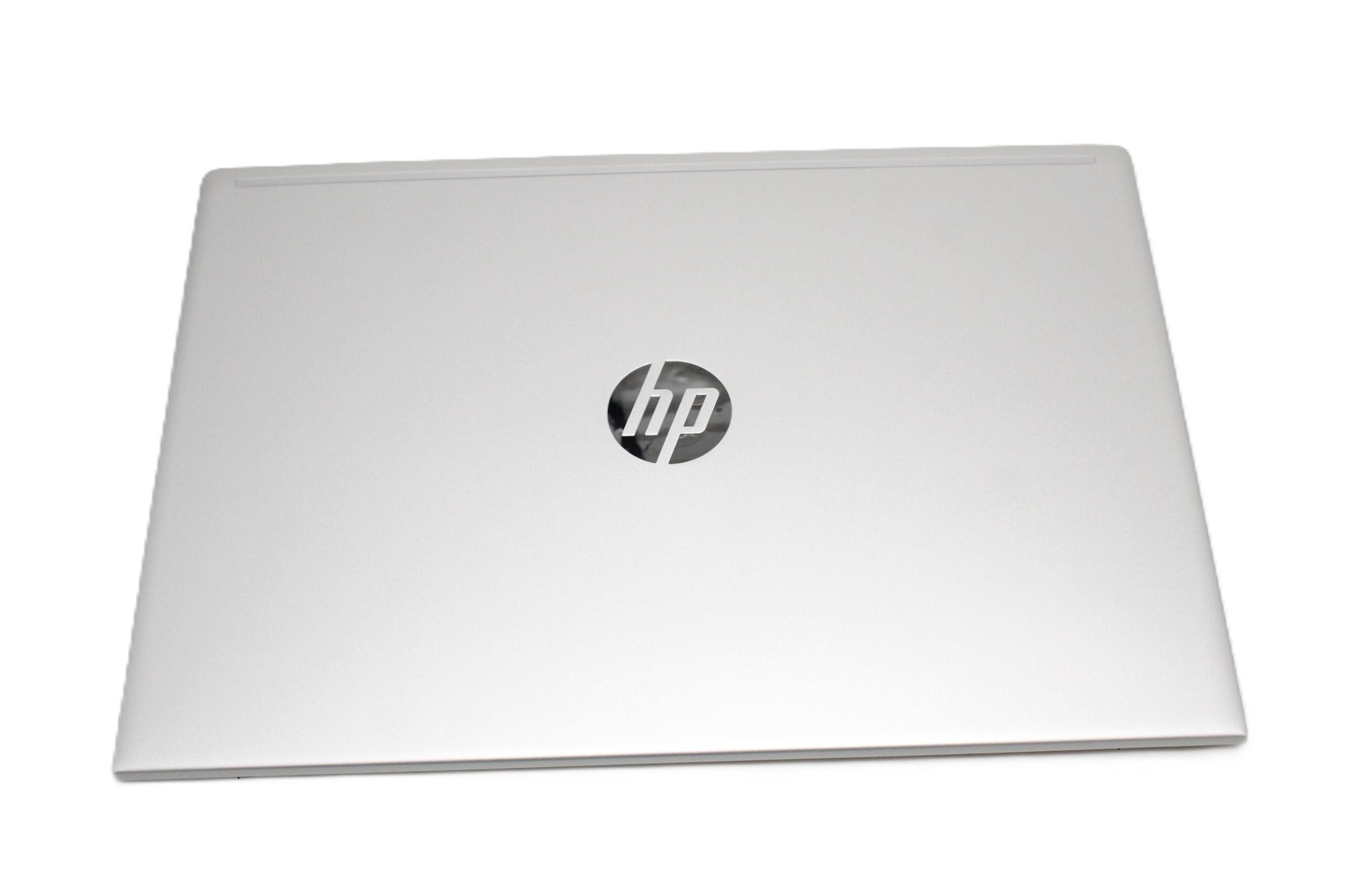 Klapa Matrycy do HP ProBook 450 455 G6 | L45110-001 1 Srebrna klapa matrycy HP ProBook 450 455 G6 z logo HP od strony zewnętrznej