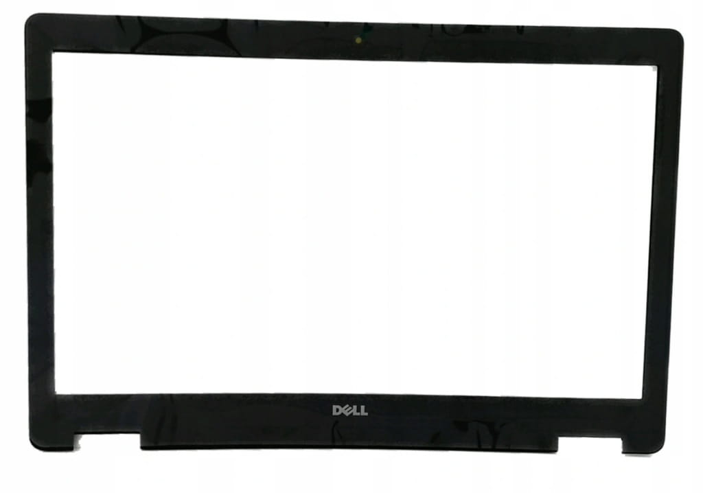 Ramka Matrycy do Dell Latitude 5580 5590 | 0YJRM7 1 Czarna ramka matrycy Dell Latitude 5580 i 5590 od frontu z logo Dell