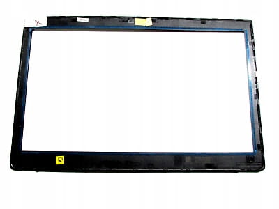 Ramka Matrycy do Dell Latitude 7280 7290 | 0K38WD 2 Tylna strona czarnej ramki matrycy Dell z elementami montażowymi