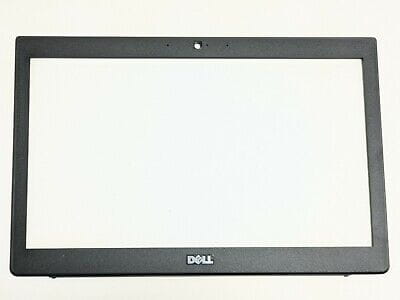 Ramka Matrycy do Dell Latitude 7280 7290 | 0K38WD 3 Czarna ramka matrycy Dell widoczna od frontu z logo na dole