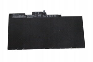 Czarna bateria CS03XL do laptopa HP EliteBook, widok z przodu