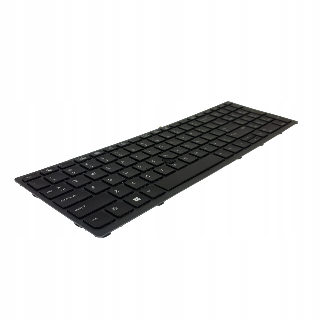 Nowa Klawiatura Podświetlana do HP Zbook 15 G3 17 G3 1 Czarna klawiatura podświetlana do HP ZBook 15 G3 i 17 G3, widok pod kątem