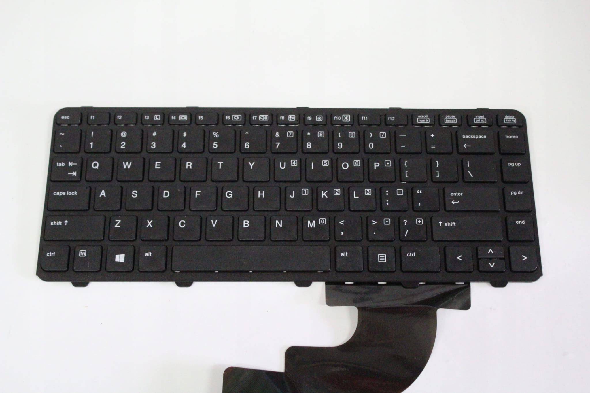 Nowa Klawiatura do HP ProBook 640 G1 645 G1 3 Czarna klawiatura HP ProBook 640 G1 i 645 G1 z taśmą pod spodem