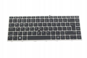 Podświetlana klawiatura do HP ProBook 640 G5 i 645 G5, widok od góry