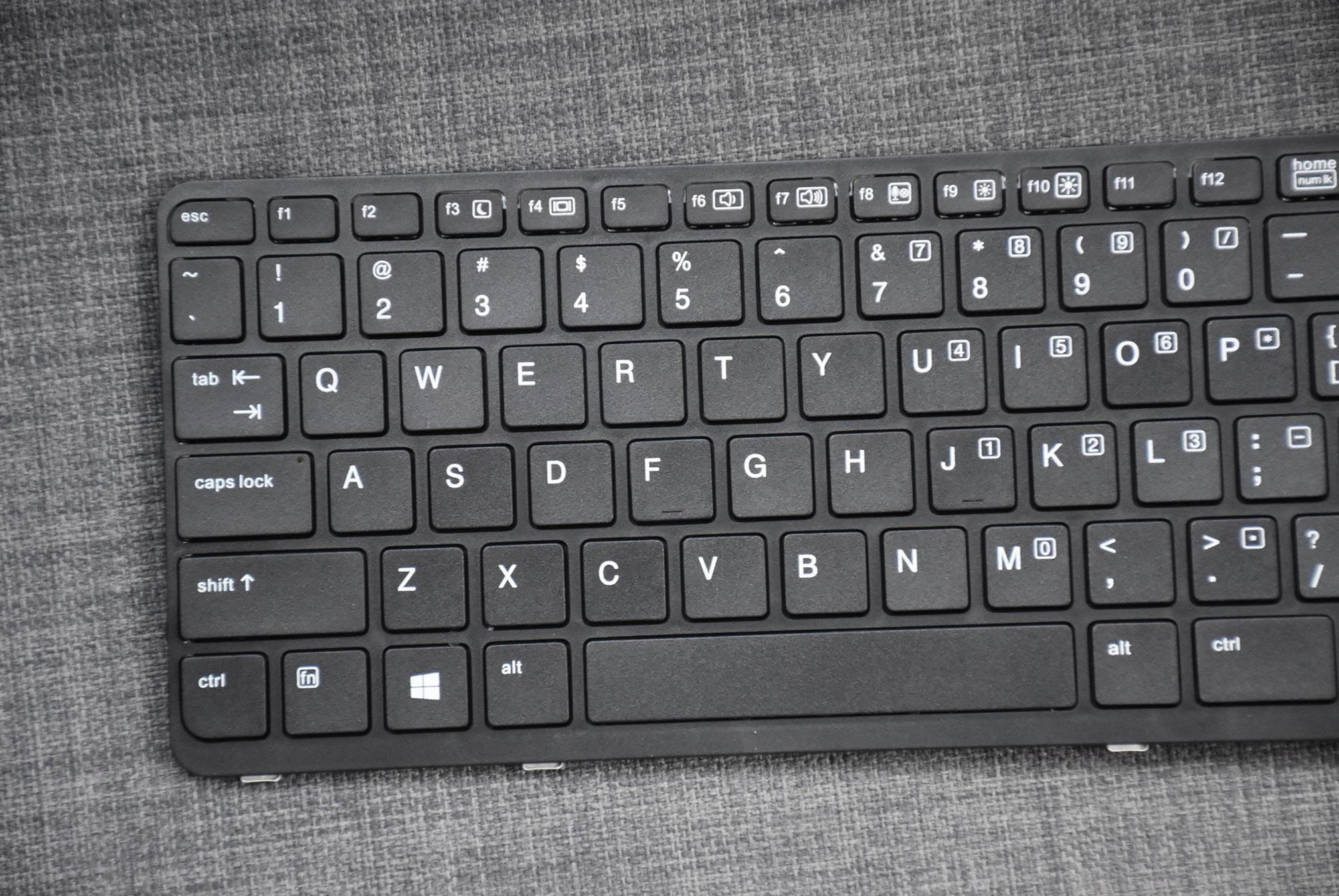 Nowa Klawiatura do HP 720 725 810 820 G1 G2 4 Lewa część czarnej klawiatury do laptopa HP z klawiszami funkcyjnymi