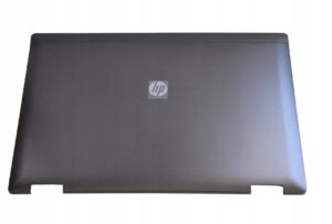 Ciemna zewnętrzna klapa matrycy do HP ProBook z logo HP pośrodku