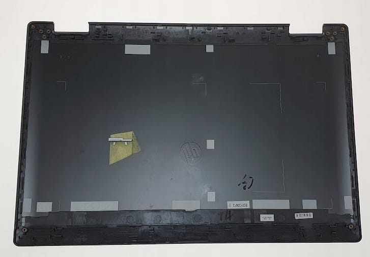 Nowa Klapa Matrycy do HP Probook 6560b 6570b 2 Wewnętrzna strona klapy matrycy HP ProBook z mocowaniami i miejscami montażowymi