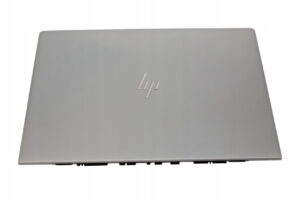Srebrna zewnętrzna klapa matrycy do HP EliteBook z logo HP