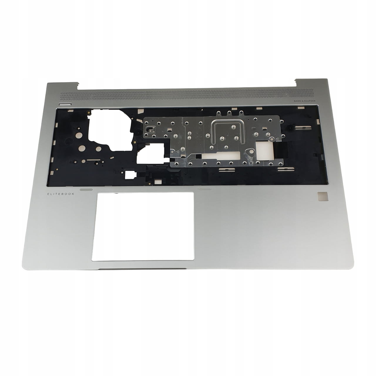 Nowy Palmrest do HP EliteBook 755 850 G5 G6 1 Srebrny palmrest do HP EliteBook 755 i 850 G5 G6 od strony montażowej