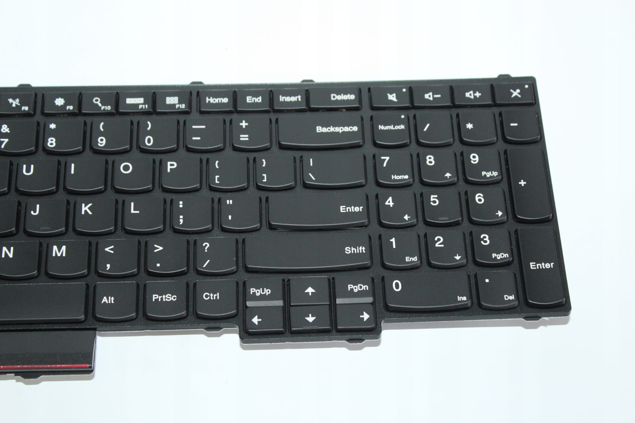 Podświetlana Klawiatura Lenovo ThinkPad P50 P70 2 Prawa część klawiatury Lenovo ThinkPad P50 P70 z blokiem numerycznym i klawiszami nawigacyjnymi