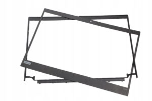 Dwie czarne ramki matrycy do Lenovo ThinkPad X395, widok z przodu
