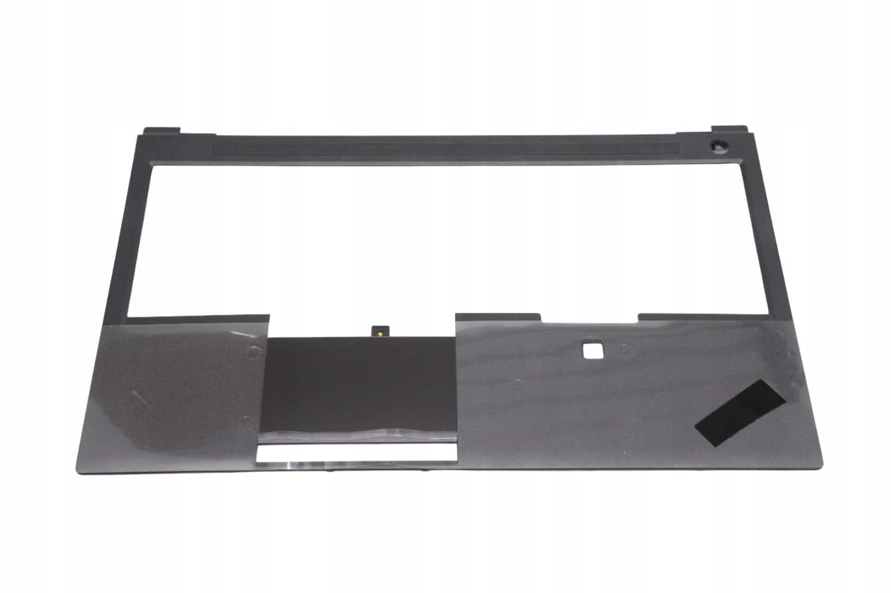 Palmrest do Lenovo ThinkPad P52 1 Czarny palmrest do Lenovo ThinkPad P52 od strony zewnętrznej z otworami na klawiaturę i panel dotykowy