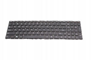 Czarna klawiatura do laptopa Lenovo IdeaPad 700 z blokiem numerycznym, widok od góry