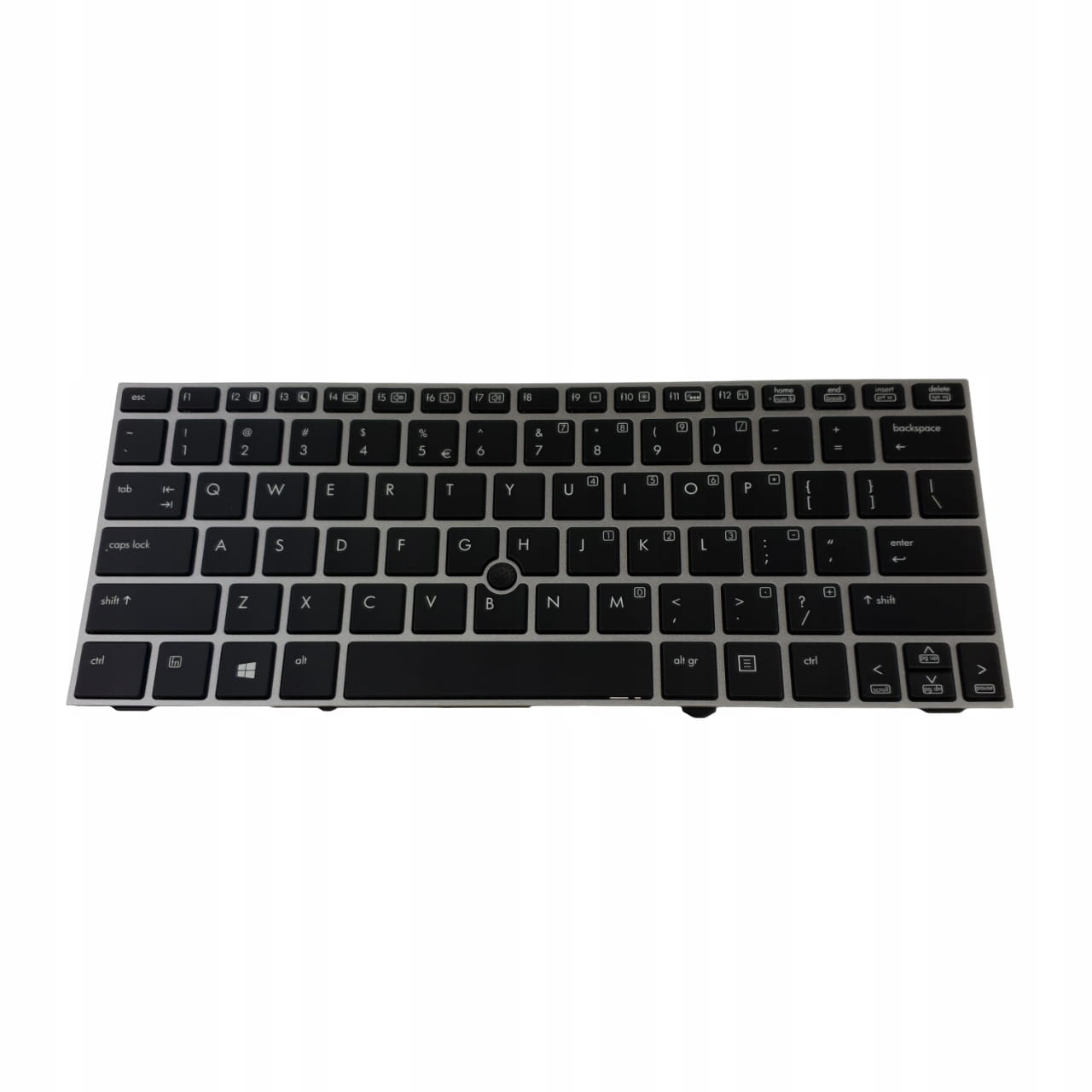 Nowa Klawiatura HP EliteBook 2170p 1 Czarna klawiatura do HP EliteBook 2170p z trackpointem i znakami arabskimi