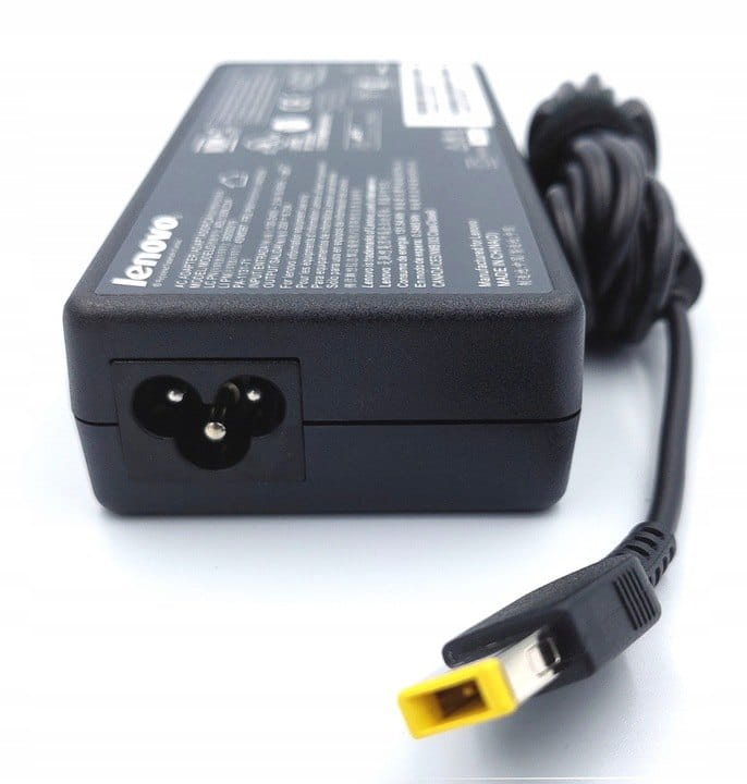 Oryginalny Zasilacz Lenovo | ADL135NLC3A | Slim Tip | 20V 6.75A | 135W 1 Zasilacz Lenovo 135W z żółtą końcówką Slim Tip i gniazdem zasilania